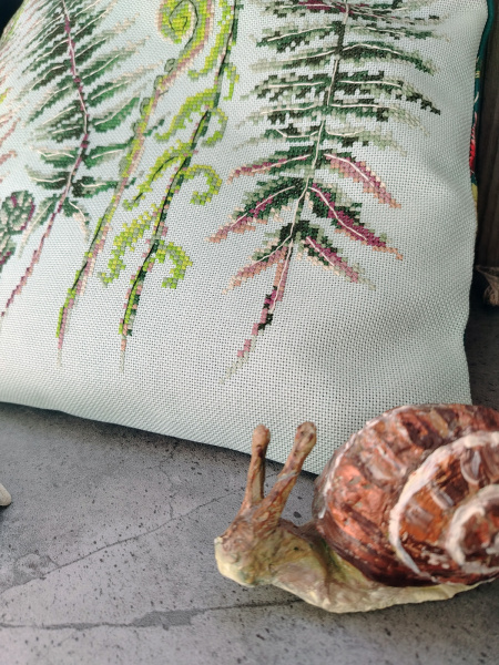 Набор для создания наволочки "Папоротник". Арт 14.001.38