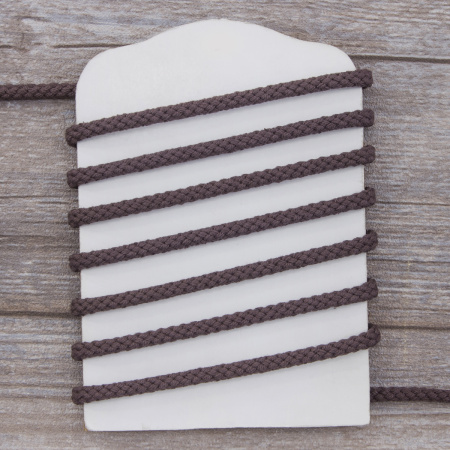 Шнур PEGA хлопковый, цвет коричневый, 5,3 мм. Арт 842140916E7904          