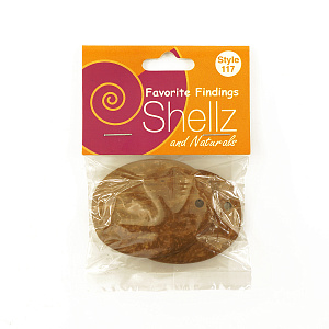 Пуговицы "Shellz & Natural" Coconut Dangle. Арт 1850 00117              