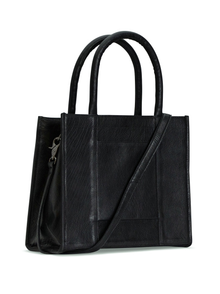 Сумка шоппер "Bina" Black. Арт QB-4640/Black