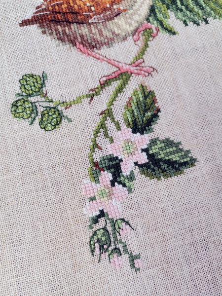 Набор для вышивания  "Ветка ежевики". Арт 03.011.16