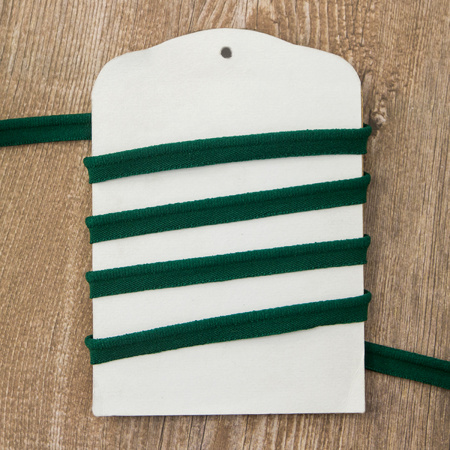 Резинка окантовочная, цвет зеленый. Арт VE/5038