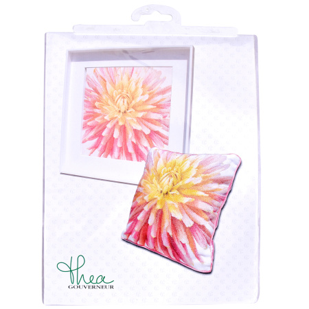 Набор для вышивания "Георгин", канва аида 16 ct. Арт 441A                    