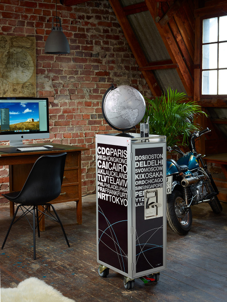 Держатель для ручек TROIKA "Аэросервис". Арт PHO07/BK