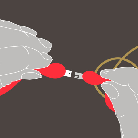 Диск силиконовый для соединения спиц и лески addiGrip. Арт 695-7/000               