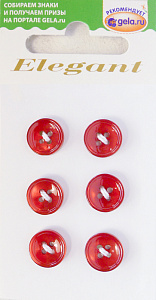 Пуговицы ELEGANT. Арт 10850-11-01763/6