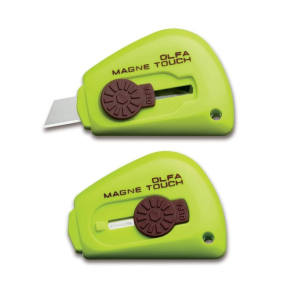 Мини-нож магнитный с фиксатором Olfa. Арт TK-3M/3