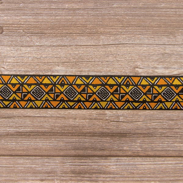 Лента жаккардовая SAFISA, 40 мм, 15 м, цвет 03. Арт 9274-40мм-03