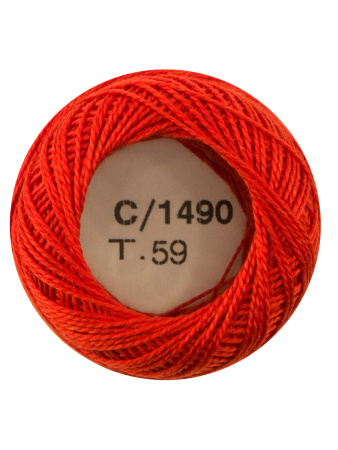 Мулине "Finca Perle"(Жемчужное"), №12,однотонный цвет 1490. Арт 00008/12/1490           