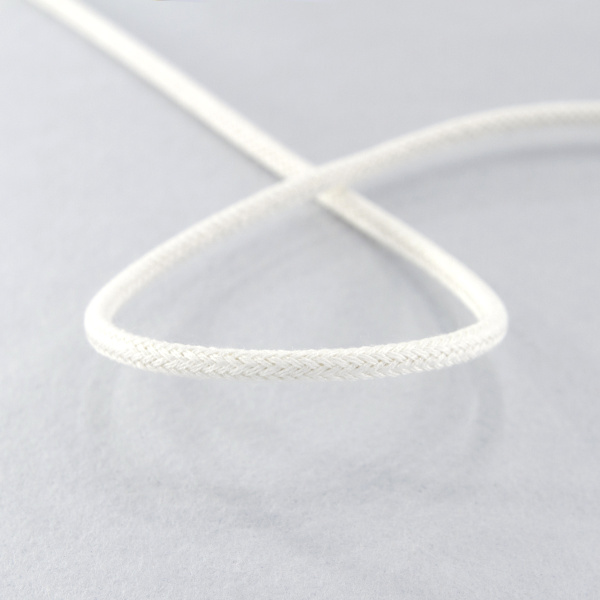 Шнуры PEGA плетеный, цвет белый, 3,5 мм. Арт 842229016REZ00