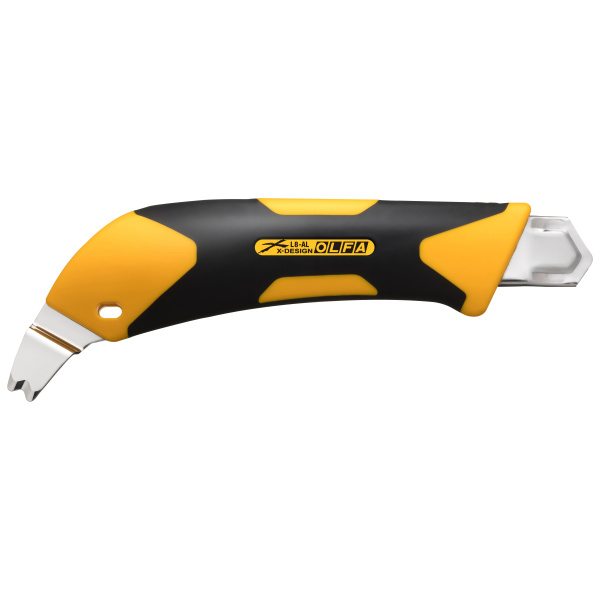 Нож сверхпрочный Olfa c многофункциональным выступом. Арт L8-AL
