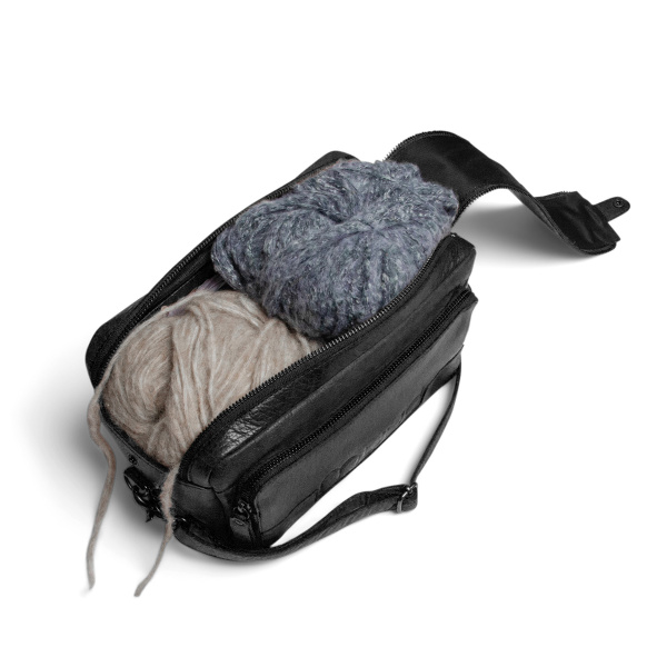 Проектная сумка через плечо "Stavanger" Black. Арт QB-4218/Black