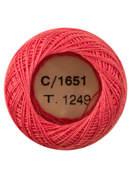 Мулине "Finca Perle"(Жемчужное"), №16,однотонный цвет 1651. Арт 00008/16/1651           