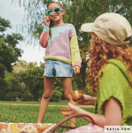 Журнал с моделями по пряже Katia SS KIDS 105. Арт 6220