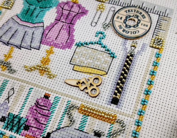 Набор для вышивания  "Манекен". Арт 13.003.58