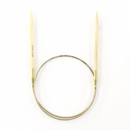 Спицы, круговые, бамбук addiNature BAMBOO №4, 50 см. Арт 555-7/4-50