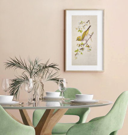 Набор для вышивания  "Белоглазка". Арт 03.011.15