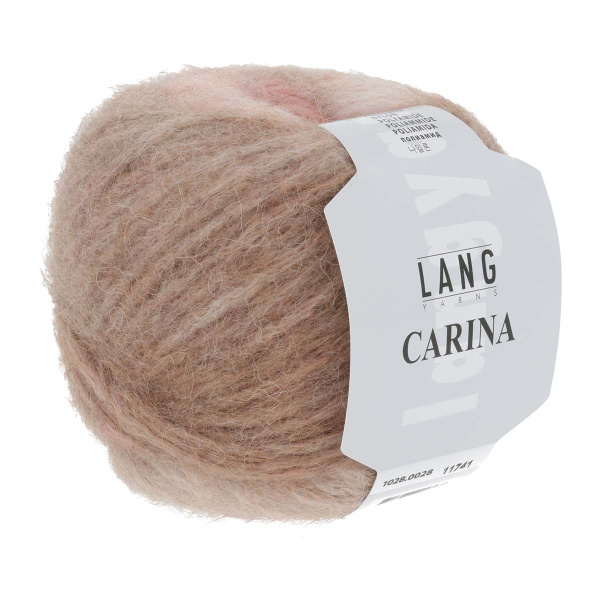 Пряжа Carina, 63% альпака, 37% полиамид, 50 г, 150 м. Арт 1028.0028