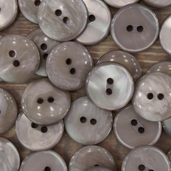 Пуговицы CONCEPT Mother of Pearl, размер 24, полиэстер, цвет COL.62. Арт 75315-024-COL.62