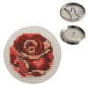 Набор для вышивания пуговицы "Роза" . Арт 02-2197                 