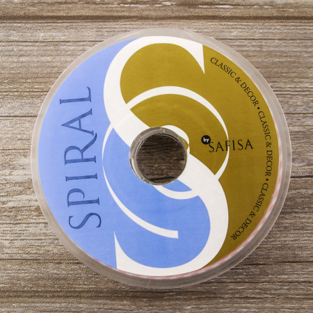 Косая бейка с рисунком SAFISA, арт.6282, 30 мм, 25 м, цвет 05. Арт 6282-30мм-05