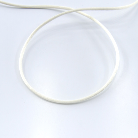 Шнур атласный мини-рулон, 2 мм, 4,5 м, цвет 56, кремовый. Арт P00462-2мм-56           