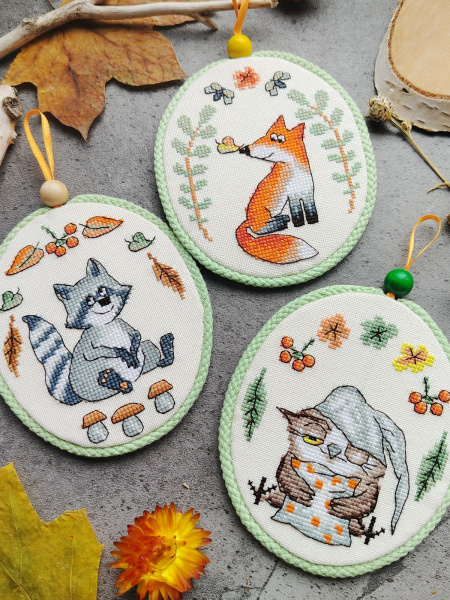 Набор для создания пинкипов "Зверюшки". Арт 21.002.38