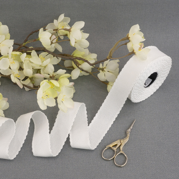 Лента канвовая Aida для вышивания 14 ct ширина 3 см. Арт 7003/1