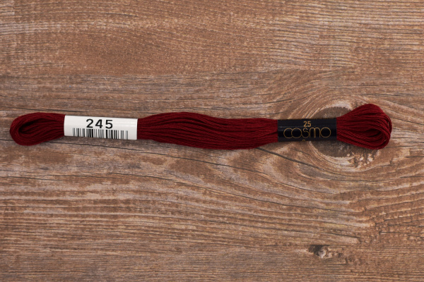 Мулине COSMO однотонный цвет  245       . Арт 25-6/245       