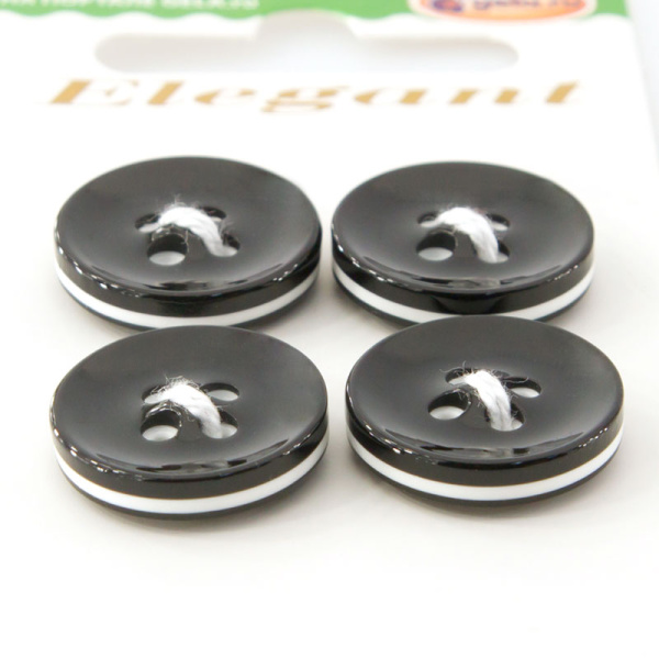 Пуговицы ELEGANT. Арт 14755-18-WHITE/4