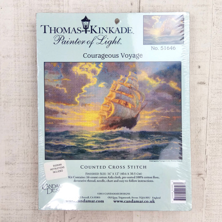 Набор для вышивания "Отважное путешествие" . Арт 51646                   