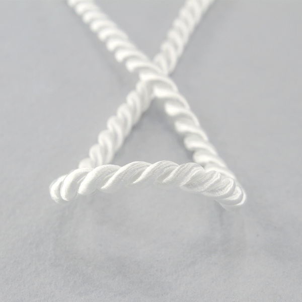 Шнур витой PEGA, белый, 5 мм. Арт 845214450B1101