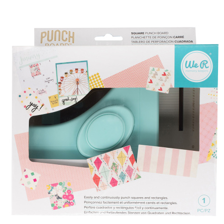 Доска "Square Punch Board" для вырубки квадратных и прямоугольных форм. Арт 663158