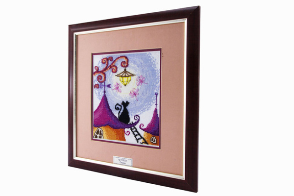 Вышитая картина "Мотыльки". Арт Модель 13.002.01