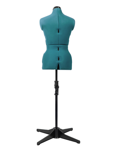 Манекен портновский раздвижной, размер S, цвет зеленый опал. Арт MR031.FG3280C/G002