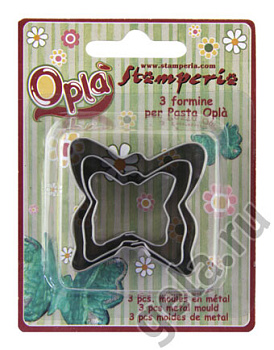 Металлические формочки для создания 3D элементов "Бабочки". Арт K3ST03B                 