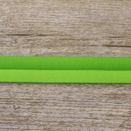 Косая бейка хлопок, 20 мм, 20 м, цвет 62, майская зелень. Арт 6598-20мм-62