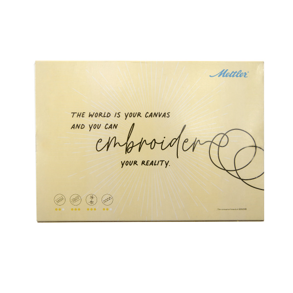 Набор с нитками Poly Sheen  в подарочной упаковке, 18 катушек. Арт PS18-KIT                