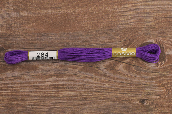 Мулине COSMO однотонный цвет  284       . Арт 25-6/284       