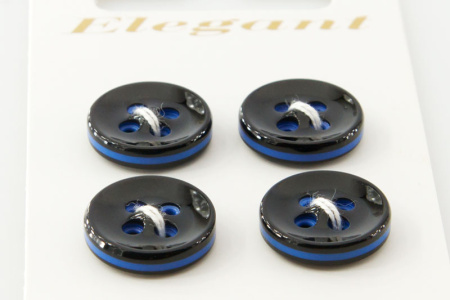 Пуговицы ELEGANT. Арт 14755-15-0BLUE/4