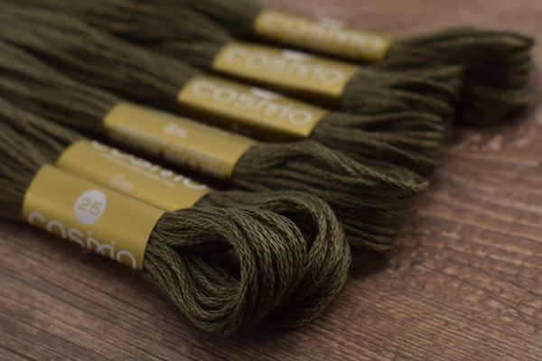 Мулине COSMO однотонный цвет  2041      . Арт 25-6/2041      