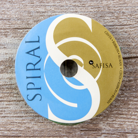 Шнур атласный мини-рулон, 2 мм, 4,5 м, цвет 25, зеленый. Арт P00462-2мм-25           