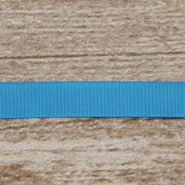 Лента репсовая SAFISA, 10 мм, 25 м, цвет 16 бирюзовый. Арт 350-10мм-16