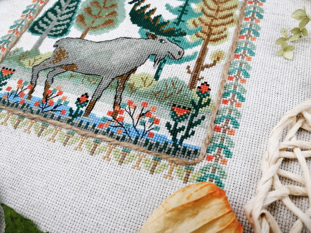 Набор для вышивания " Лось". Арт 03.017.09