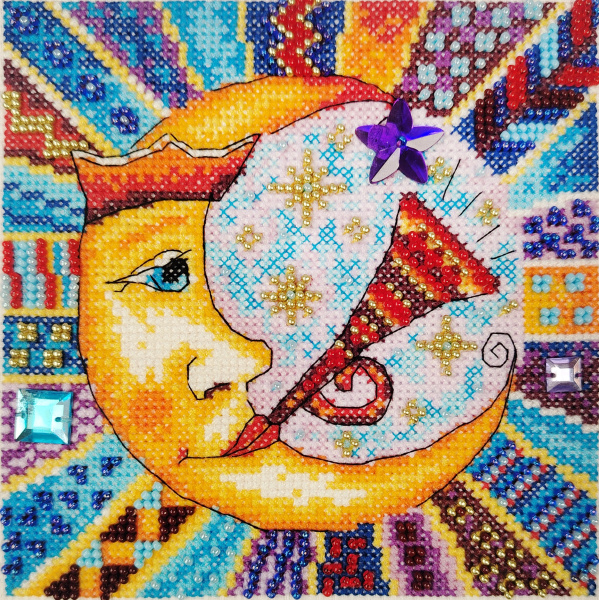 Набор для вышивания  "Свет-месяц". Арт 13.003.72