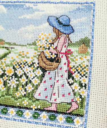 Набор для вышивания  "Ромашки". Арт 13.003.40