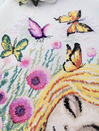 Набор для вышивания "Цветы в душе". Арт 09.005.06