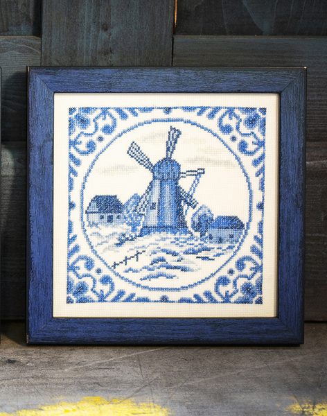 Набор для вышивания "Ветровая мельница Дельфта". Арт PN-0158328