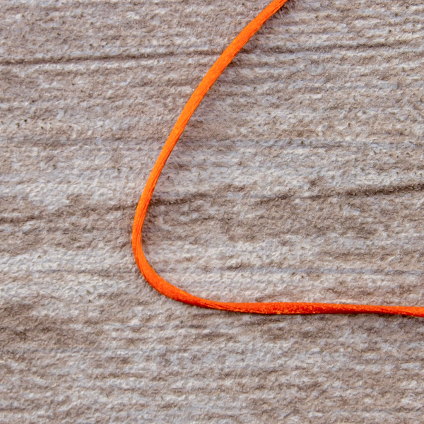 Шнур атласный мини-рулон, 1,5 мм, 4,5 м, цвет 61, алый. Арт P00470-1,5мм-61         