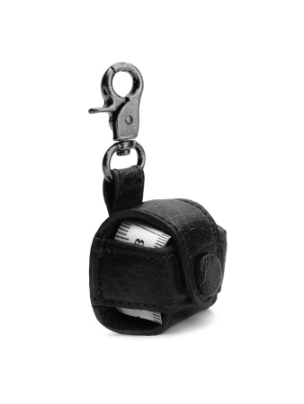 Чехол для сантиметровой ленты "Malmö hook" Black. Арт QB-4708/Black